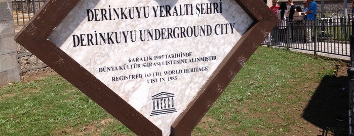 Derinkuyu Yeraltı Şehri is one of Tempat yang Disukai h.sarper.