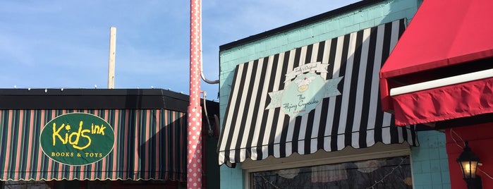 The Flying Cupcake is one of Indy Luv Land.