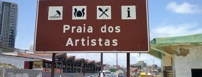 Praia dos Artistas is one of Locais curtidos por Camila.
