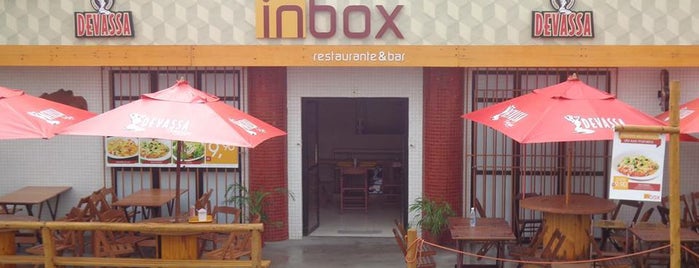 Inbox Restaurante & Bar is one of Locais curtidos por Mailson.