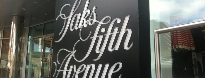 Saks Fifth Avenue is one of Boston City.