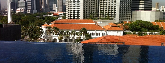 Naumi Infinity Pool is one of Rooftop Bars in Singapore.