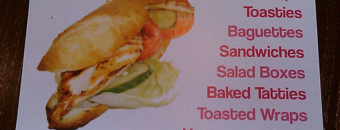 Delicious - Sandwich takeaway & coffee bar is one of На Двуцветко списъка.