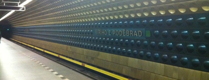 U-Bahn =A= Georg von Podiebrad is one of Metro A.
