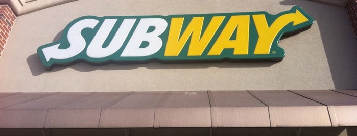 Subway is one of favorites.