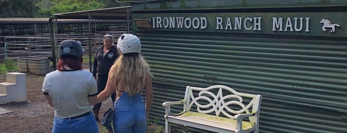 Ironwood Ranch is one of Maui.