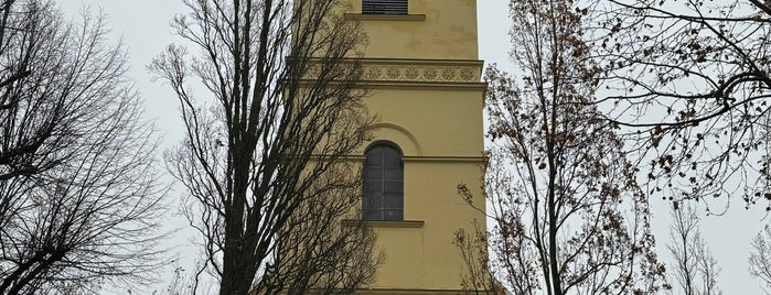 Luisenkirche is one of Schinkel in Berlin.