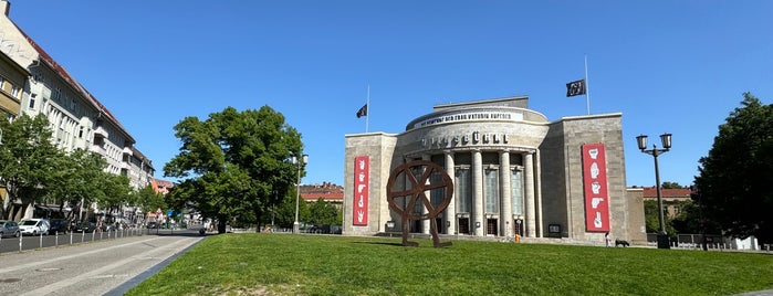 Rosa-Luxemburg-Platz is one of Ich bin ein Berliner.