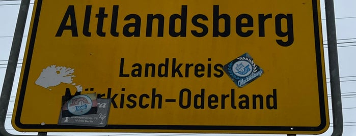 Altlandsberg is one of Brandenburg Blog.