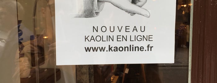 Kaolin is one of Paris.