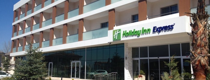 Holiday Inn Express Manisa - West is one of Mustafa 님이 좋아한 장소.