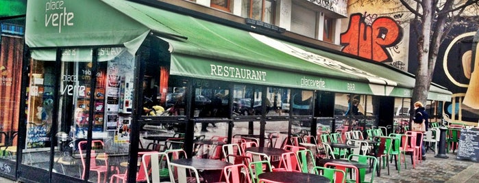 La Place Verte is one of Paris favourites.