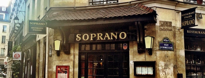 Soprano is one of Restaurants - Ni bons Ni mauvais.