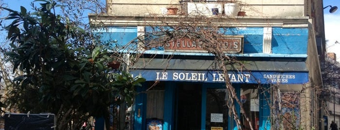 Le Soleil Levant is one of paris cafés.