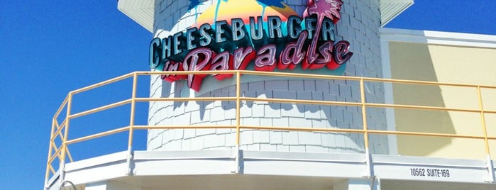 Cheeseburger in Paradise is one of Tempat yang Disukai Cicely.