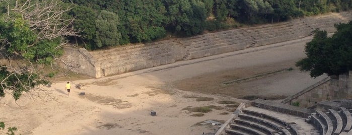 Ancient Stadium is one of Rhodes.