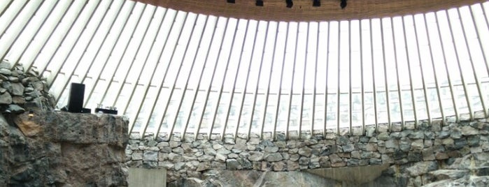 Церковь в скале Темппелиаукио is one of 建築マップ　ヨーロッパ.