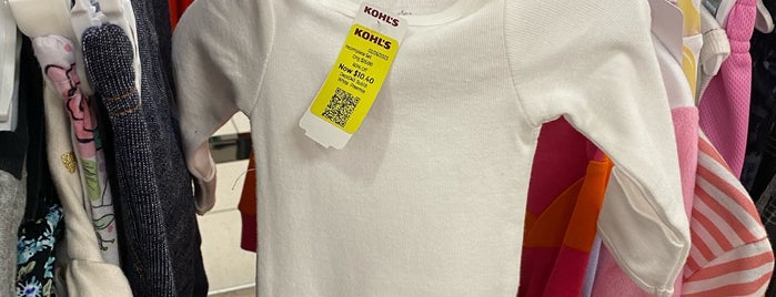 Kohl's is one of Places.