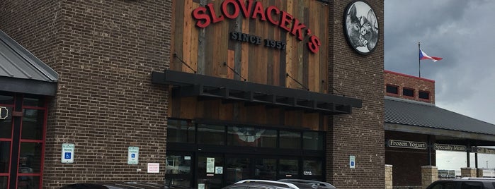 Slovacek's is one of Places.