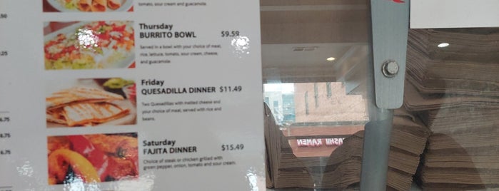 Taco Burrito King is one of Late Nite Restaurants.