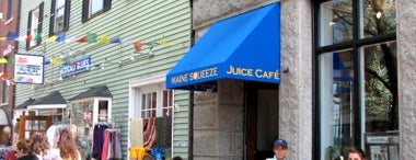 Maine Squeeze Juice Cafe is one of Juice Bars.