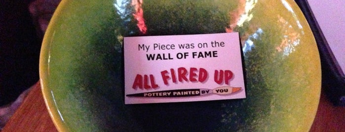 All Fired Up is one of Arts & Entertainment DC.