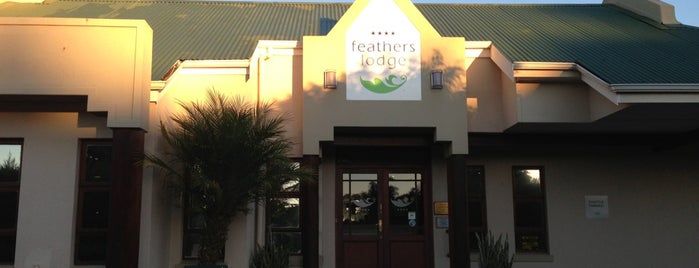 Feathers Lodge is one of for and wife.