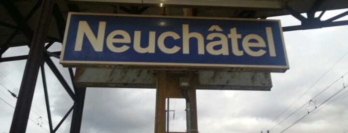 Gare de Neuchâtel is one of Dave : понравившиеся места.