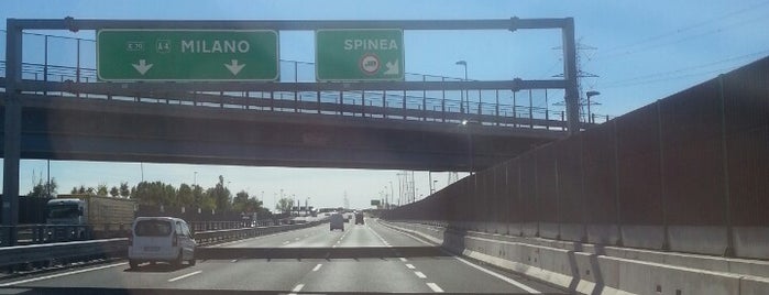 A4 - Spinea is one of Autostrada A4 - «Serenissima».