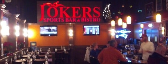 Jokers Sports Bar And Bistro is one of My favorite places.