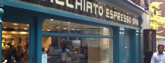 Macchiato Espresso Bar is one of To do coffee shop list NYC.