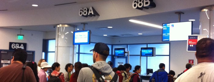 Gate 68B is one of Airport.