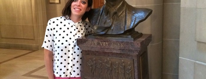 Bust of Harvey Milk is one of San Francisco Trip.