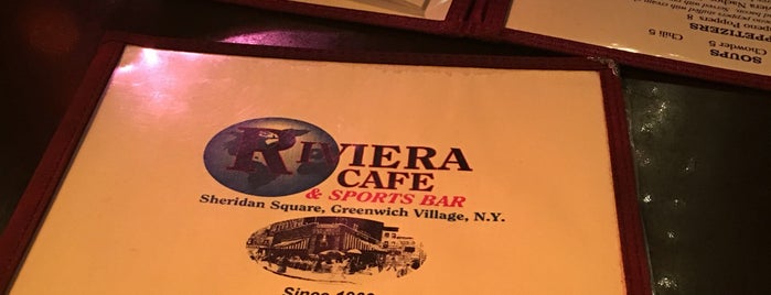 Riviera Cafe is one of Bars NYC.