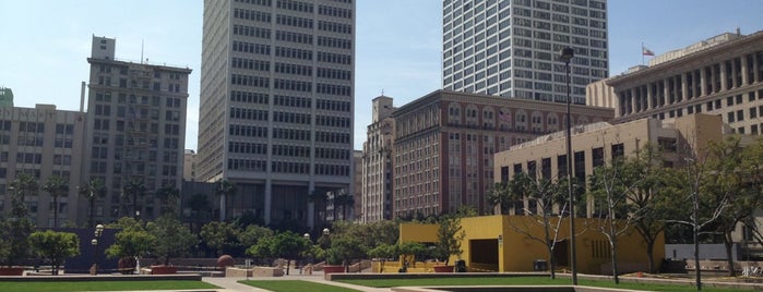 Pershing Square is one of LA: Day 6 (Anaheim, Downtown LA).