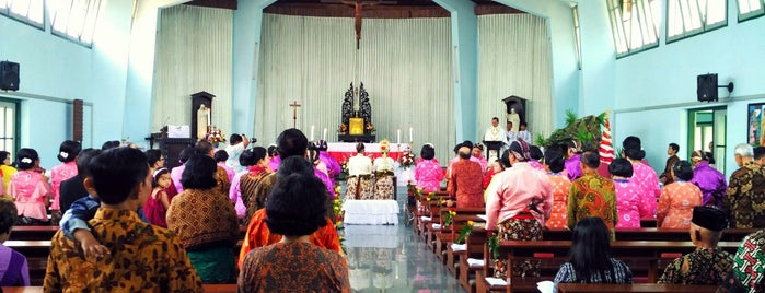 Seminari Tinggi Santo Paulus Kentungan is one of Visited Places in Yogyakarta :).