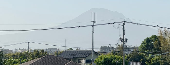 Sakurajima SA for Kumamoto is one of 鹿児島 DEC2015.