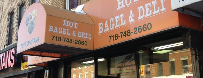Hot Bagels is one of eat.