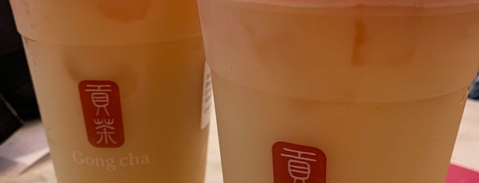 Gong Cha is one of Milk tea fix places.