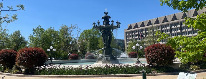 Bartholdi Fountain is one of DC/VA/MD.