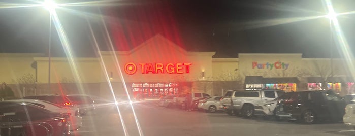 Target is one of places to check in.