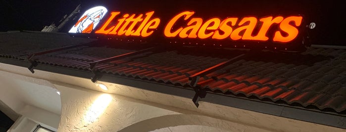 Little Caesars Pizza is one of favorite restaurants.