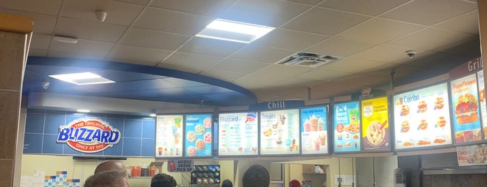 Dairy Queen is one of Snowy's hangouts:.