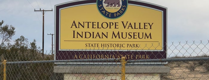 Antelope Valley Indian Museum State Historic Park is one of WEST.