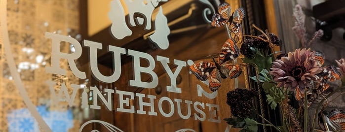 Ruby’s Winehouse is one of Pittsburgh.