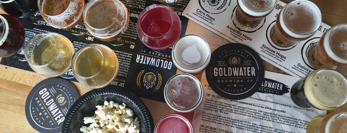 Goldwater Brewing Co. is one of Lugares favoritos de Laura.