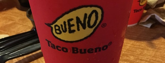 Taco Bueno is one of Places to revisit.
