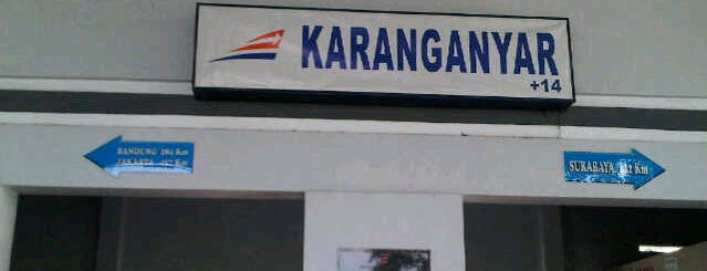 Stasiun Karanganyar is one of Train Station Java.