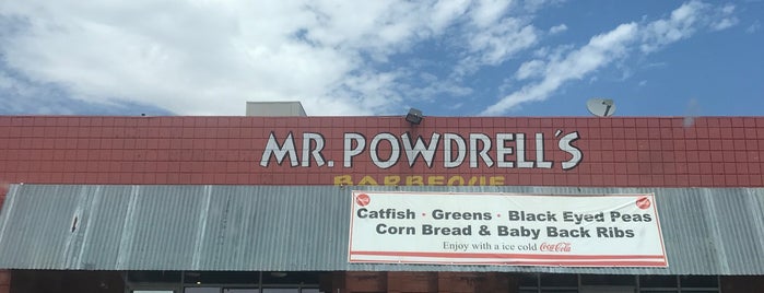 Mr Powdrell's Barbeque is one of that dirty south.