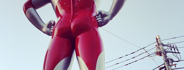 Ultraman Statue is one of Japan.